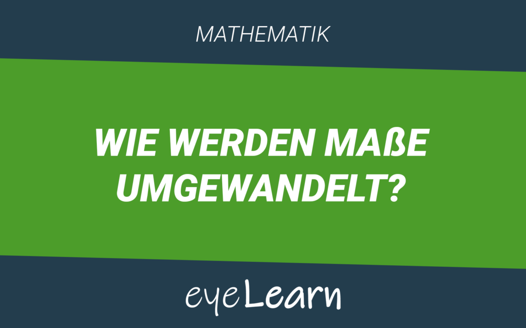 Wie werden Maße umgewandelt?