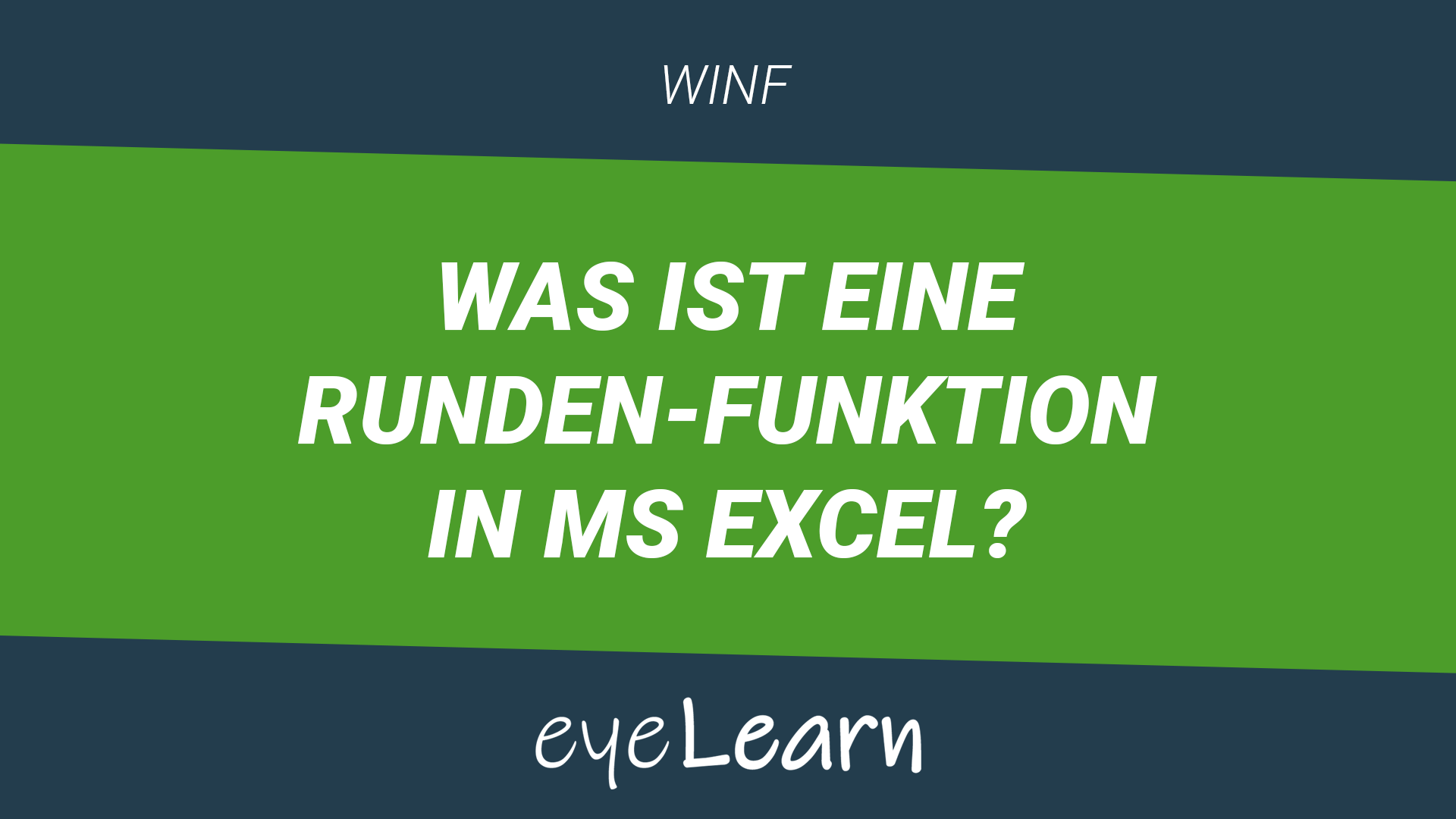 Was ist eine RUNDEN-Funktion in MS Excel?